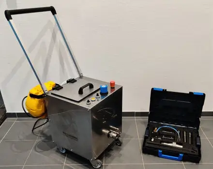 BSI Cleaning / CRYO CAR SERVICES Machine nettoyage cryogénique au Luxembourg